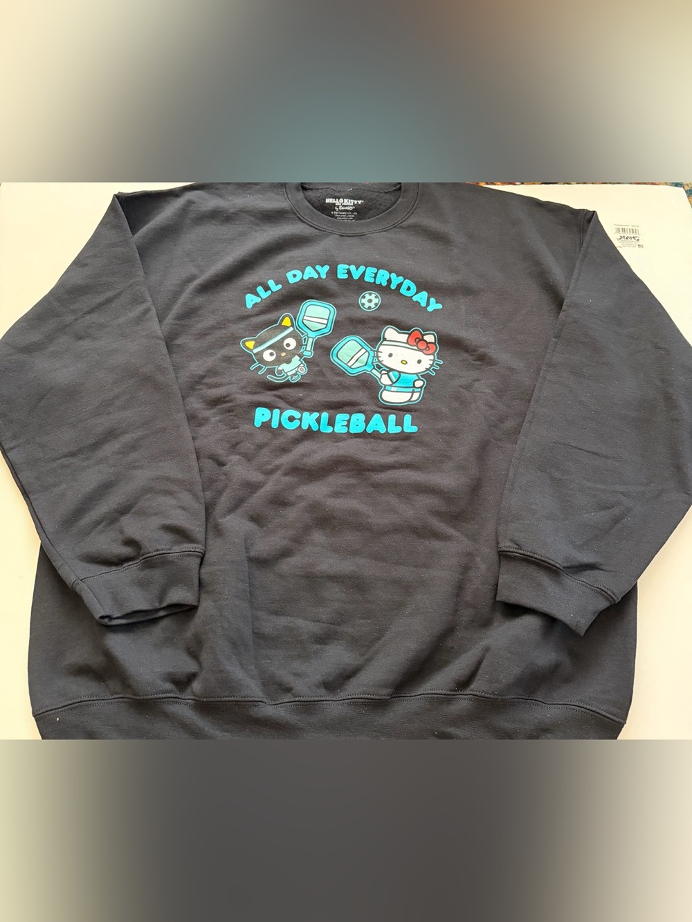 Hello Kitty & Friends All Day Everyday Pickleball Sweater Men’s Size Large